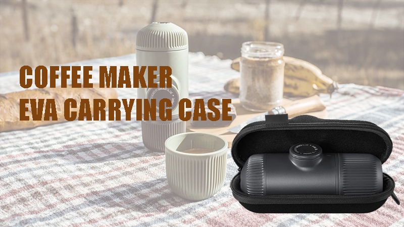 Portable espresso machine nanopresso coffee maker EVA hard shell storage carrying case