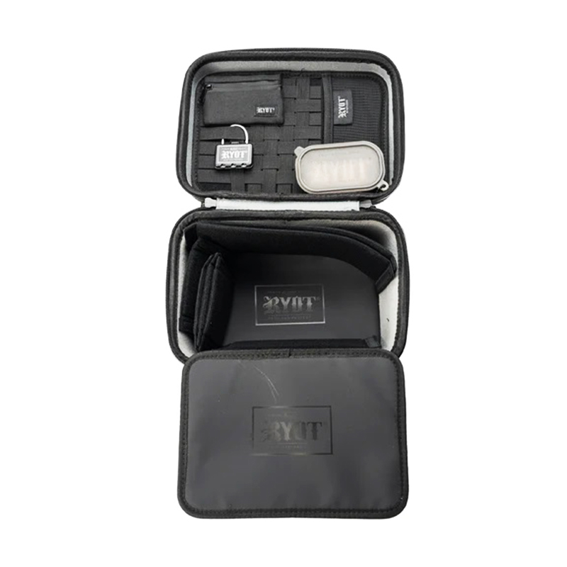 Large smell proof safe EVA travel case 